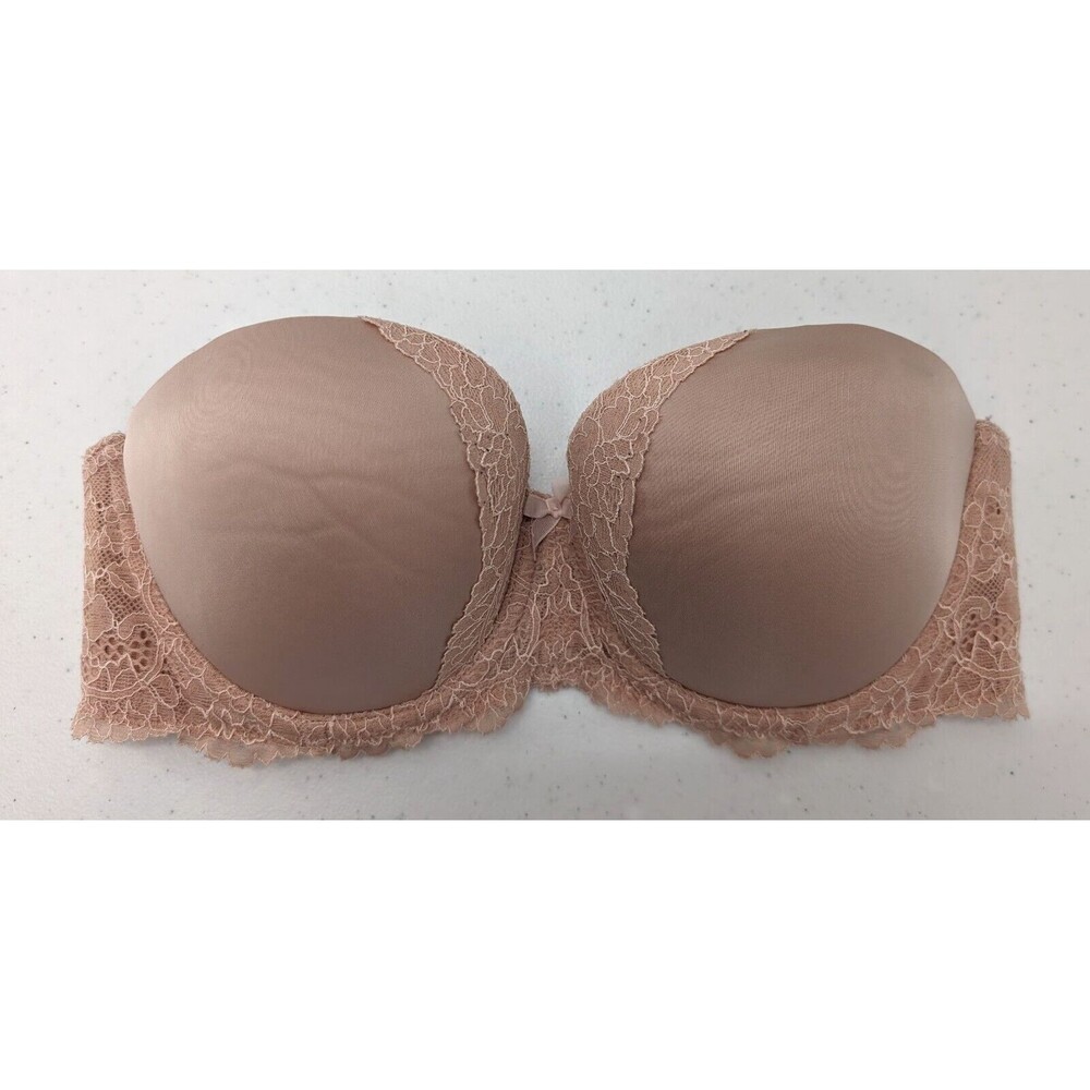 *Victoria's Secret Bra Women’s 34C Beige Lace Multiway Dream Angels